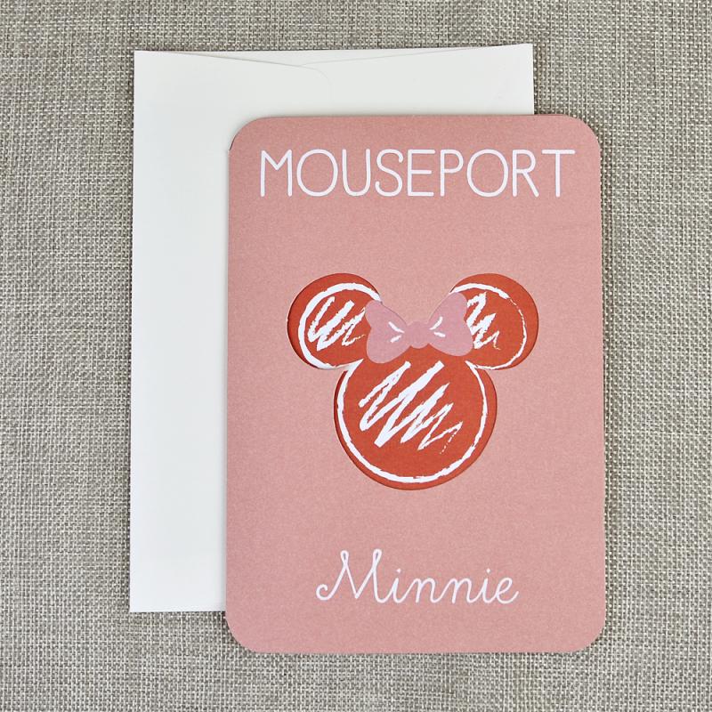 Invitatie Minnie Passport