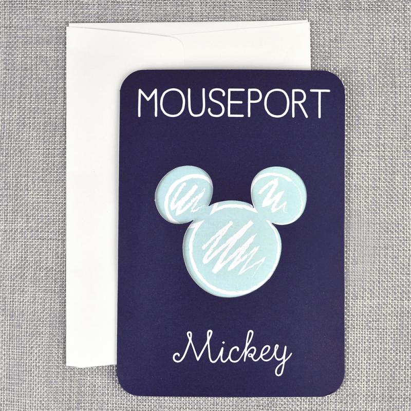 Invitatie Mickey Passport